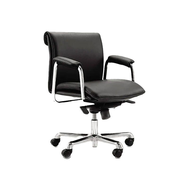<tc>Boss Design</tc>: Delphi - Chaise de réunion à dossier bas - Reconditionnée