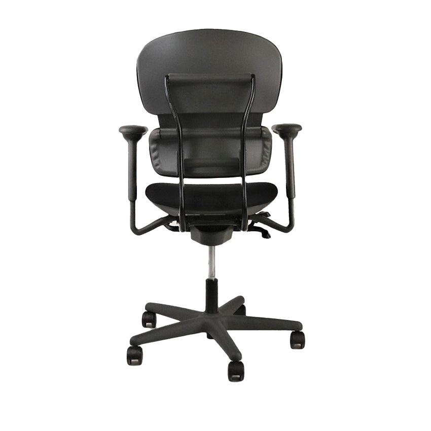 <tc>KI</tc>: <tc>Impulse</tc> Chaise de bureau en tissu noir - Reconditionnée