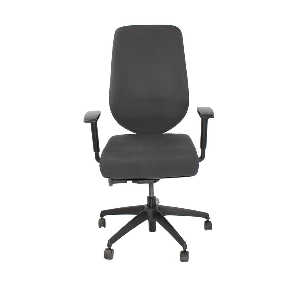 Boss Design: Key Task Chair - New Grey Fabric - Refurbished