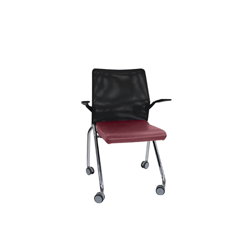 Boss Design: Black Folding Chair With Arms - Refurbished
