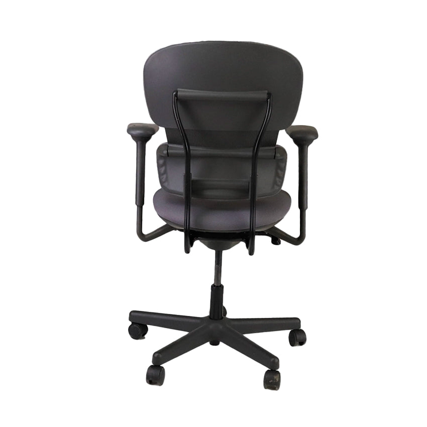 <tc>KI</tc>: <tc>Impulse</tc> Chaise de bureau en tissu gris - Reconditionnée