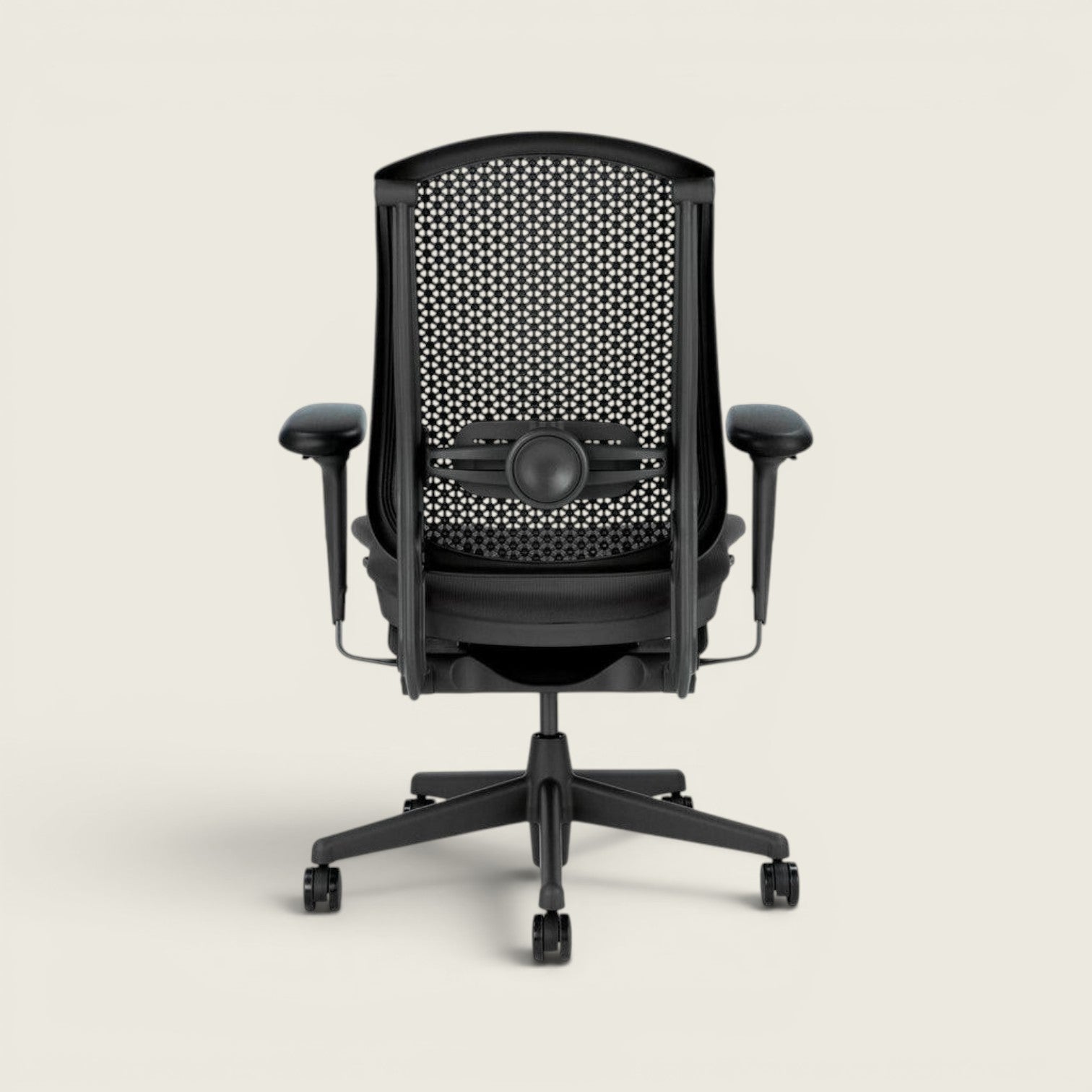 Urban : Chaise d'opérateur à dossier haut en tissu gris - Reconditionnée