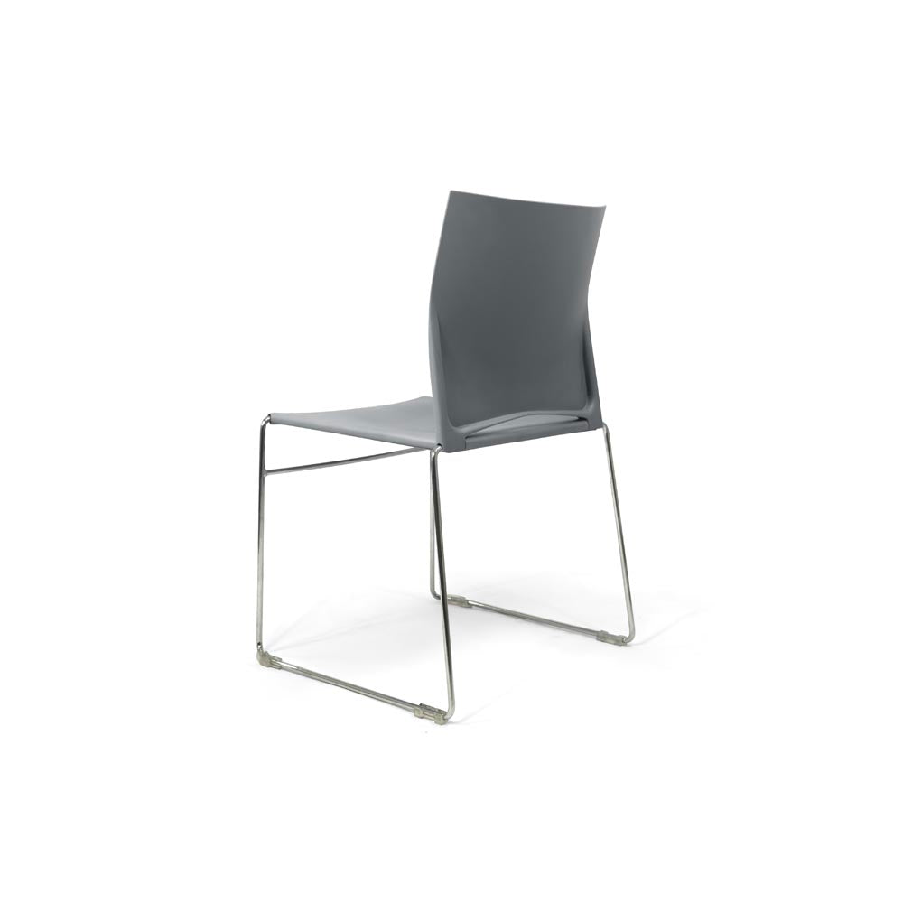 <tc>Herman Miller</tc>: Chaise empilable Pronta grise - Reconditionnée