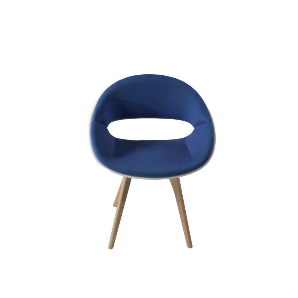 <tc>Kusch & Co</tc>: Fauteuil Volpino 8240 - Bleu et Blanc