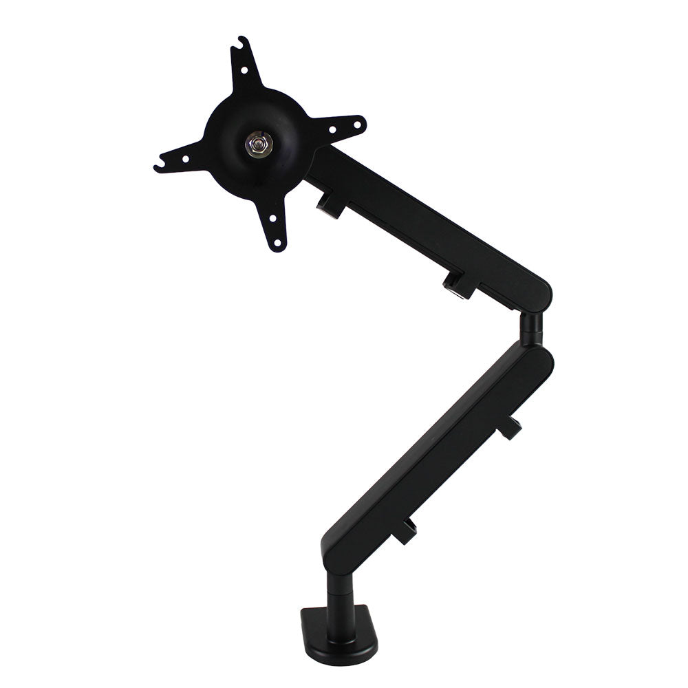 <tc>Herman Miller</tc>: <tc>Abak</tc> Bureau simple T Leg et bras d'écran ZGO Technologies : Z1 - Reconditionné