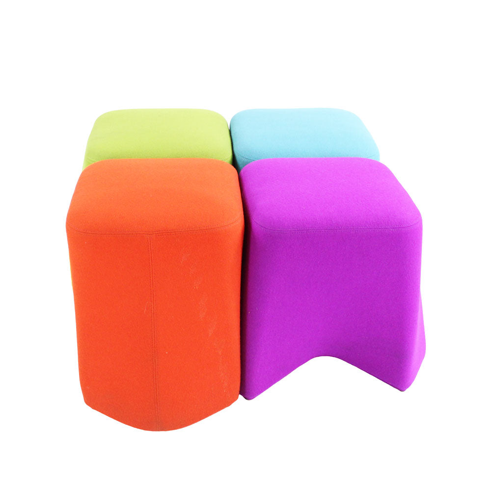 <tc>Boss Design</tc>: Tabouret Hoot Orange - Reconditionné