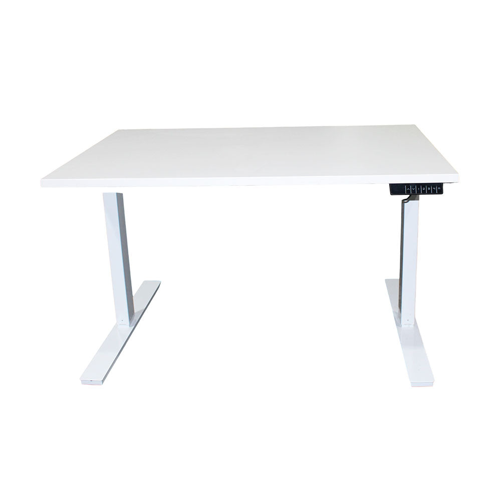 <tc>Workstories</tc> - Solo - Bureau assis-debout électrique blanc - Reconditionné