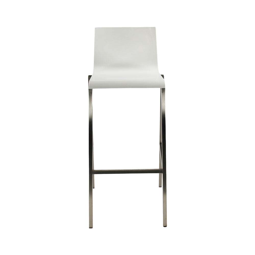 <tc>Pedrali</tc>: Tabouret Kudara 1322 blanc - Reconditionné