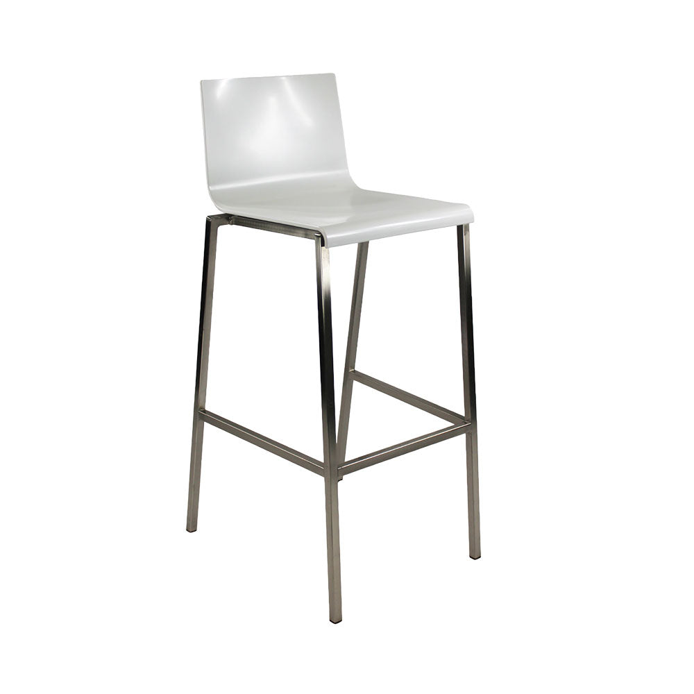 <tc>Pedrali</tc>: Tabouret Kudara 1322 blanc - Reconditionné