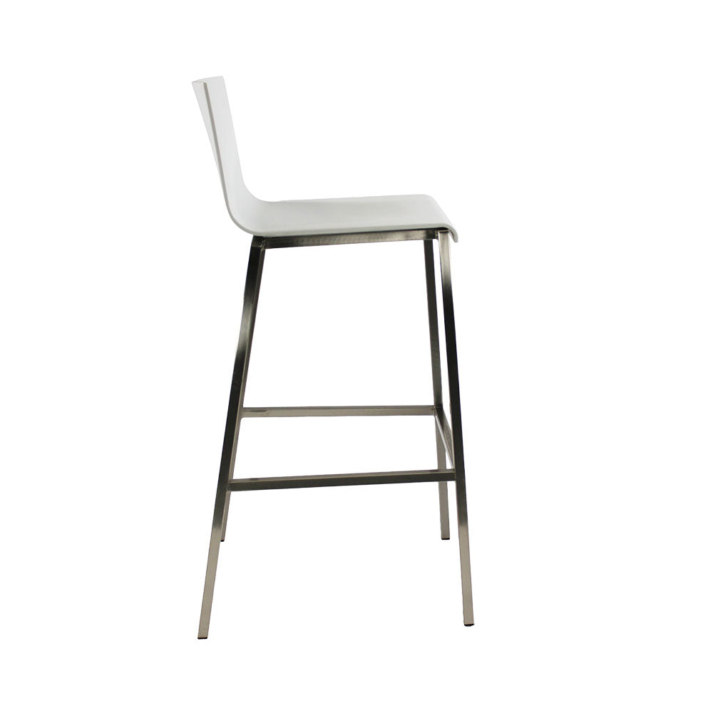 <tc>Pedrali</tc>: Tabouret Kudara 1322 blanc - Reconditionné