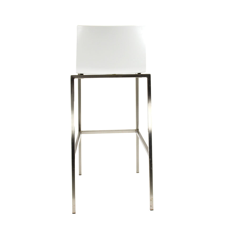 <tc>Pedrali</tc>: Tabouret Kudara 1322 blanc - Reconditionné