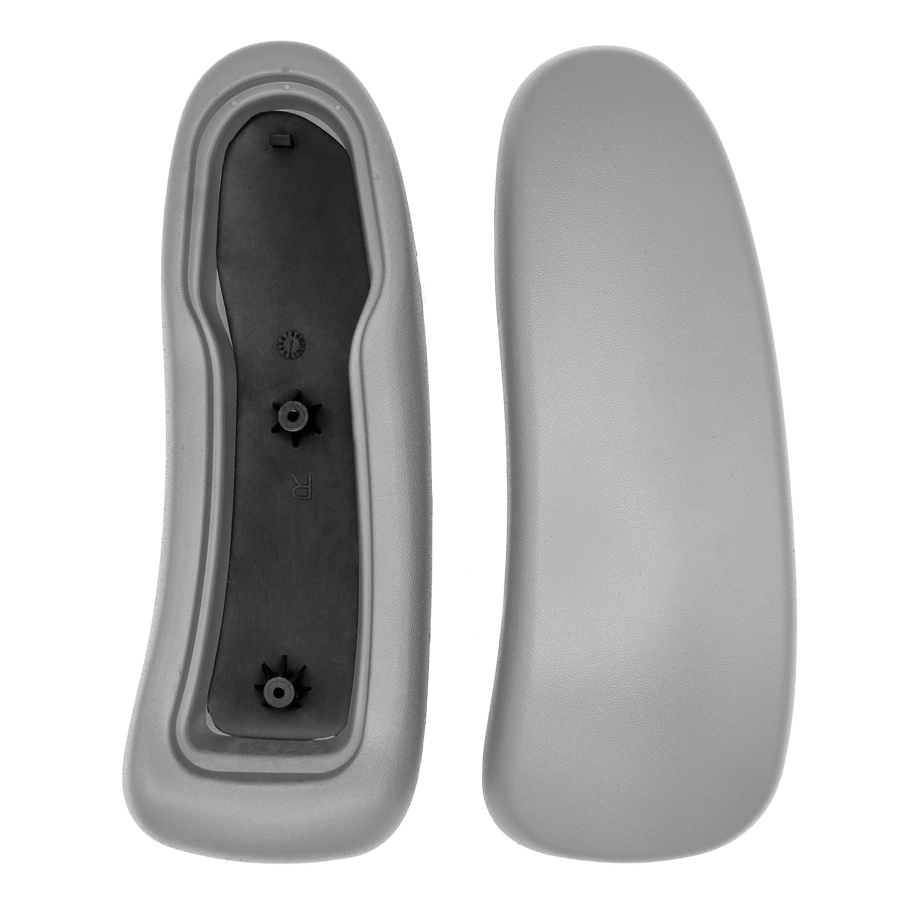 Herman Miller: Aeron Replacement Arm Caps in Grey - Pack of 10 Pairs