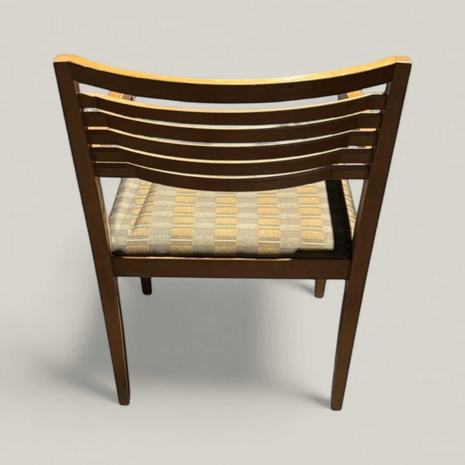 <tc>Knoll</tc> Studio : Chaise visiteur à lattes en bois Aperture (Remis à neuf)