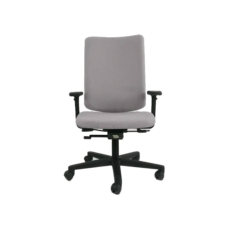<tc>Konig + Neurath</tc>: : 215 Chaise de travail en tissu gris - Reconditionnée