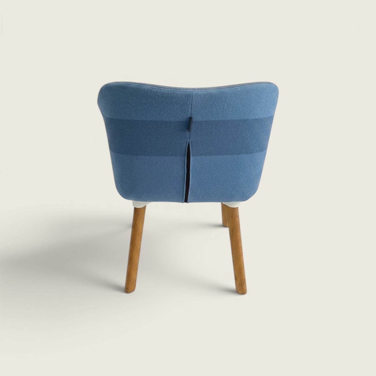 Modus: Visitors/Side Chair In Blue Fabric - Refurbished