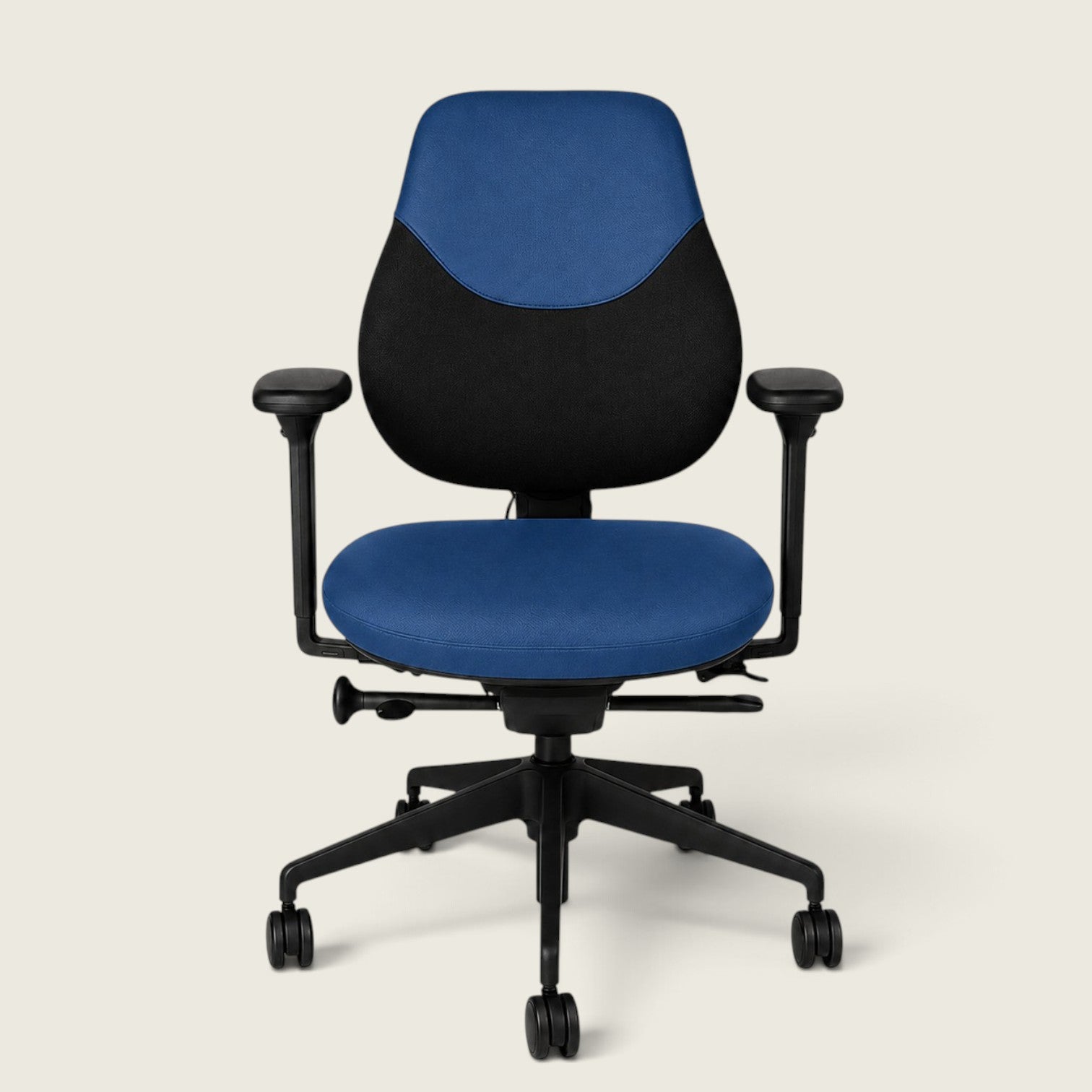 OrangeBox: Flo Office Chair in Blue Fabric - Refurbished