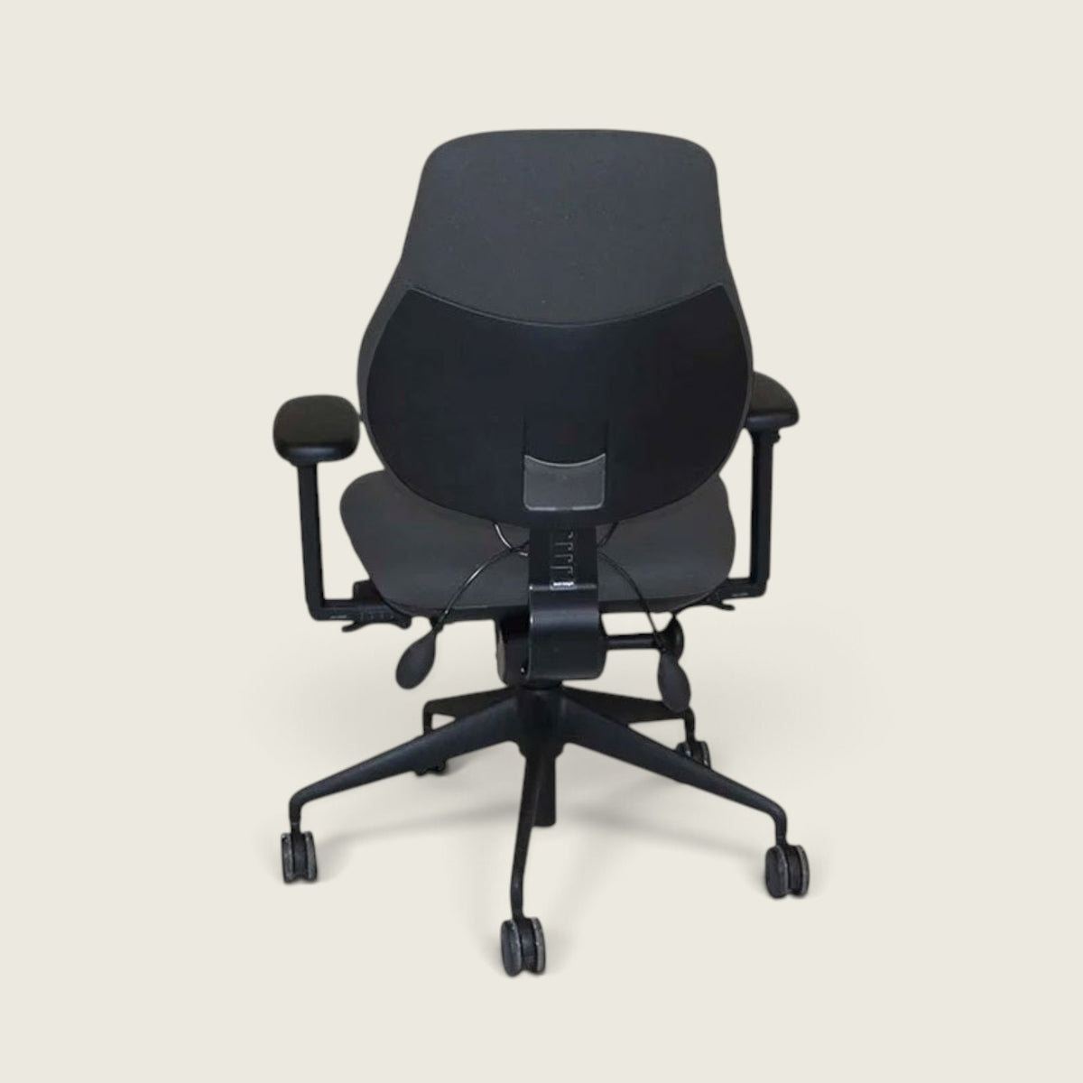 <tc>OrangeBox</tc>Fauteuil de bureau Flo en tissu gris - Remis à neuf