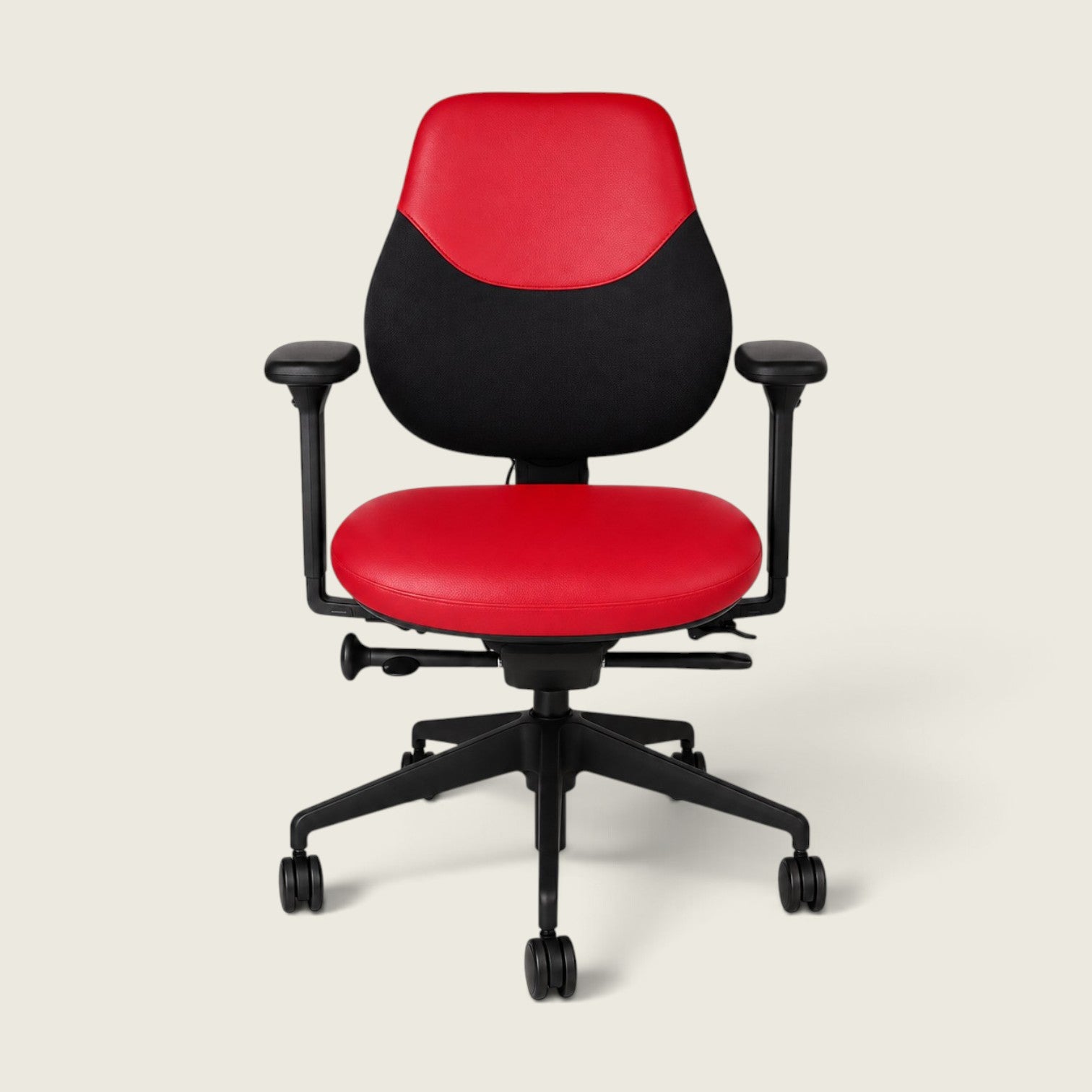 OrangeBox: Flo Office Chair in Red Fabric - Refurbished