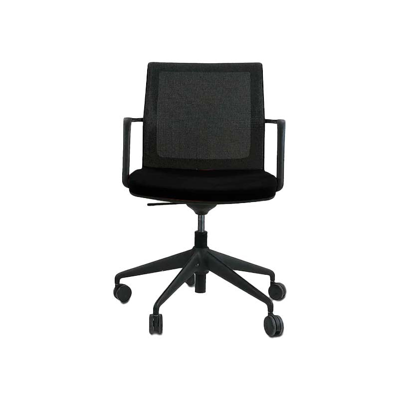 Orangebox: Workday Lite Work in Black Leather Task Chair - Remise à neuf