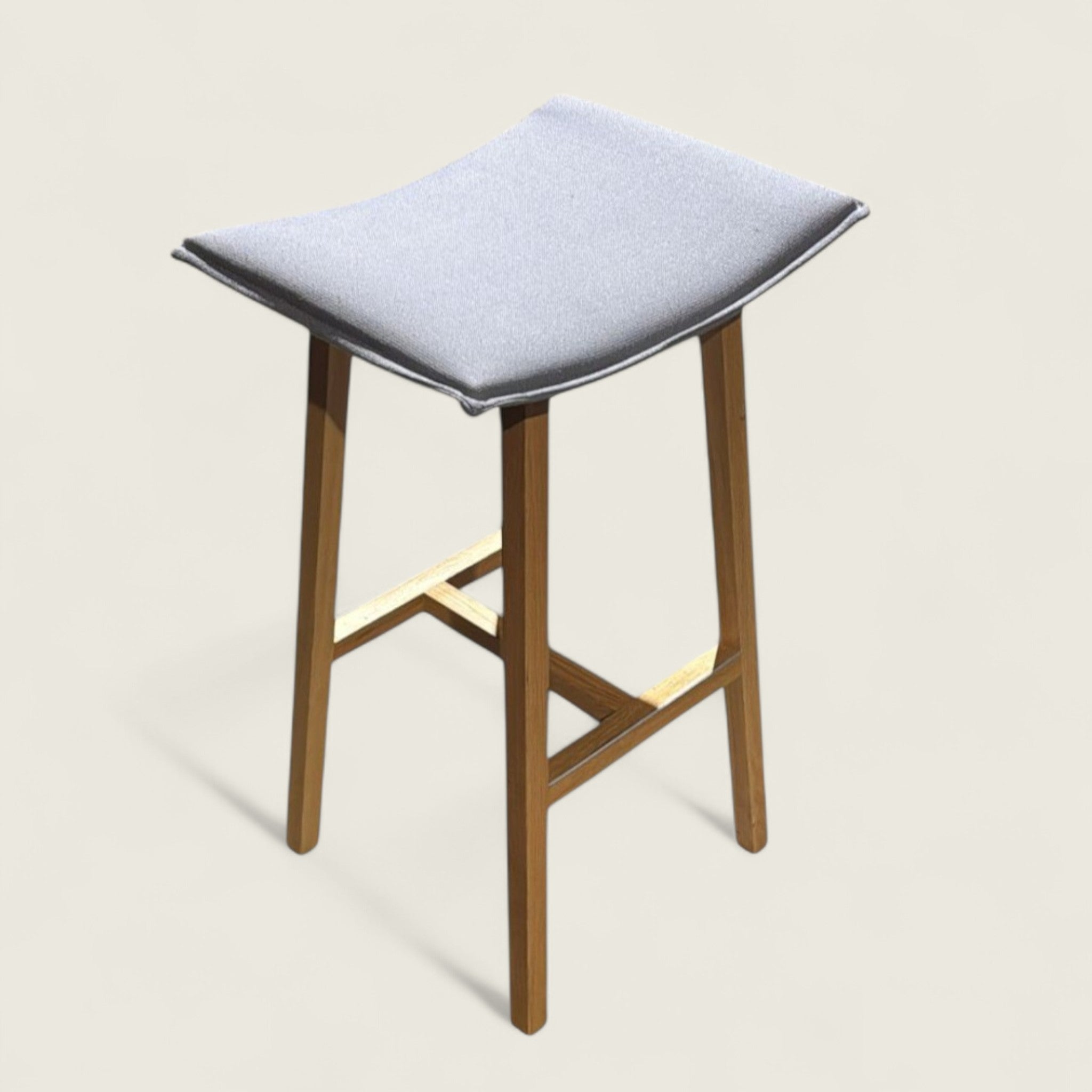 Orangebox: Gray Bar Stool - Refurbished