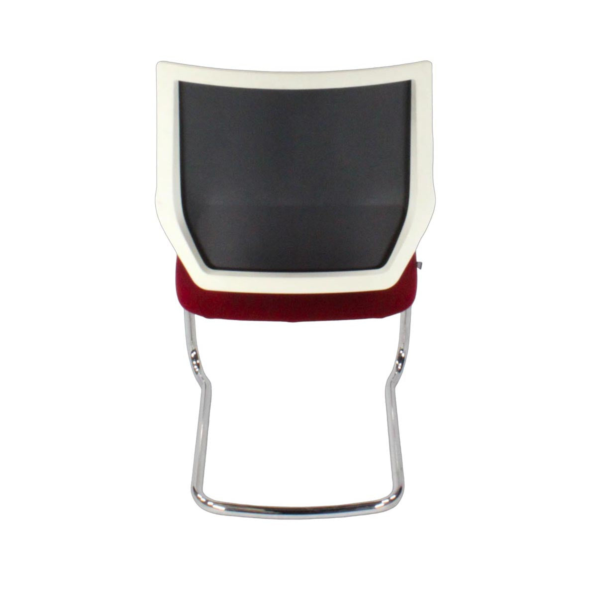 <tc>Sedus</tc>: <tc>Quarterback</tc> Chaise cantilever bordeaux/noir/blanc - Reconditionnée