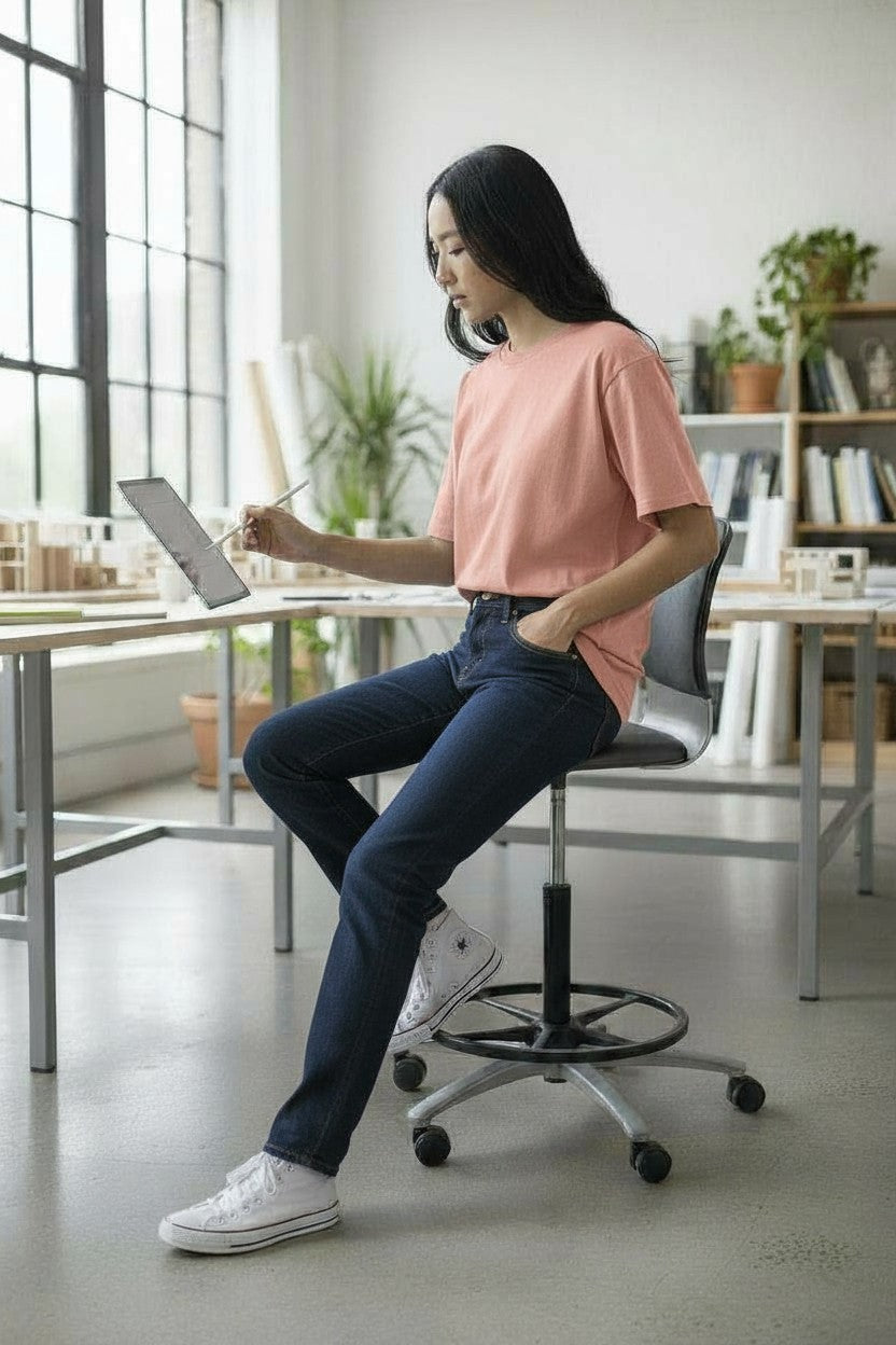 <tc>Sedus</tc>: Chaise de dessinateur - Remis à neuf