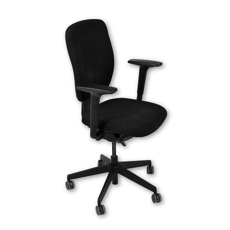 <tc>Senator</tc>: <tc>Dash</tc> Chaise de travail entièrement réglable en tissu noir - Reconditionnée