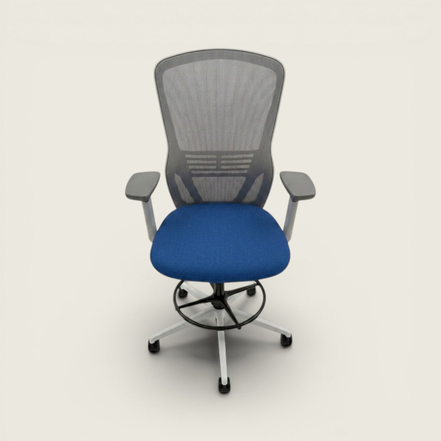 Senator: Ousby Draughtsman Chair in Blue - Refurbished