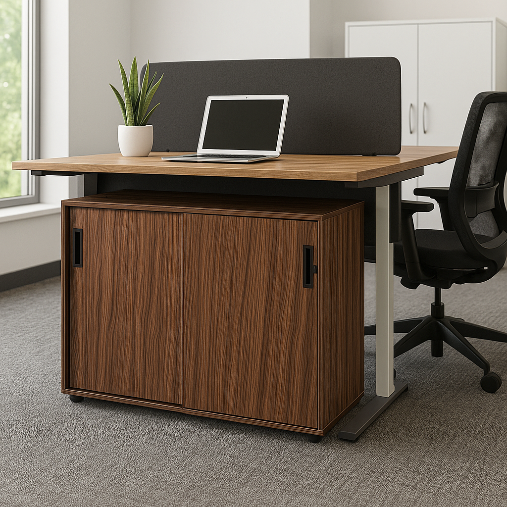 <tc>Senator</tc>Crédence marron foncé - Remise à neuf