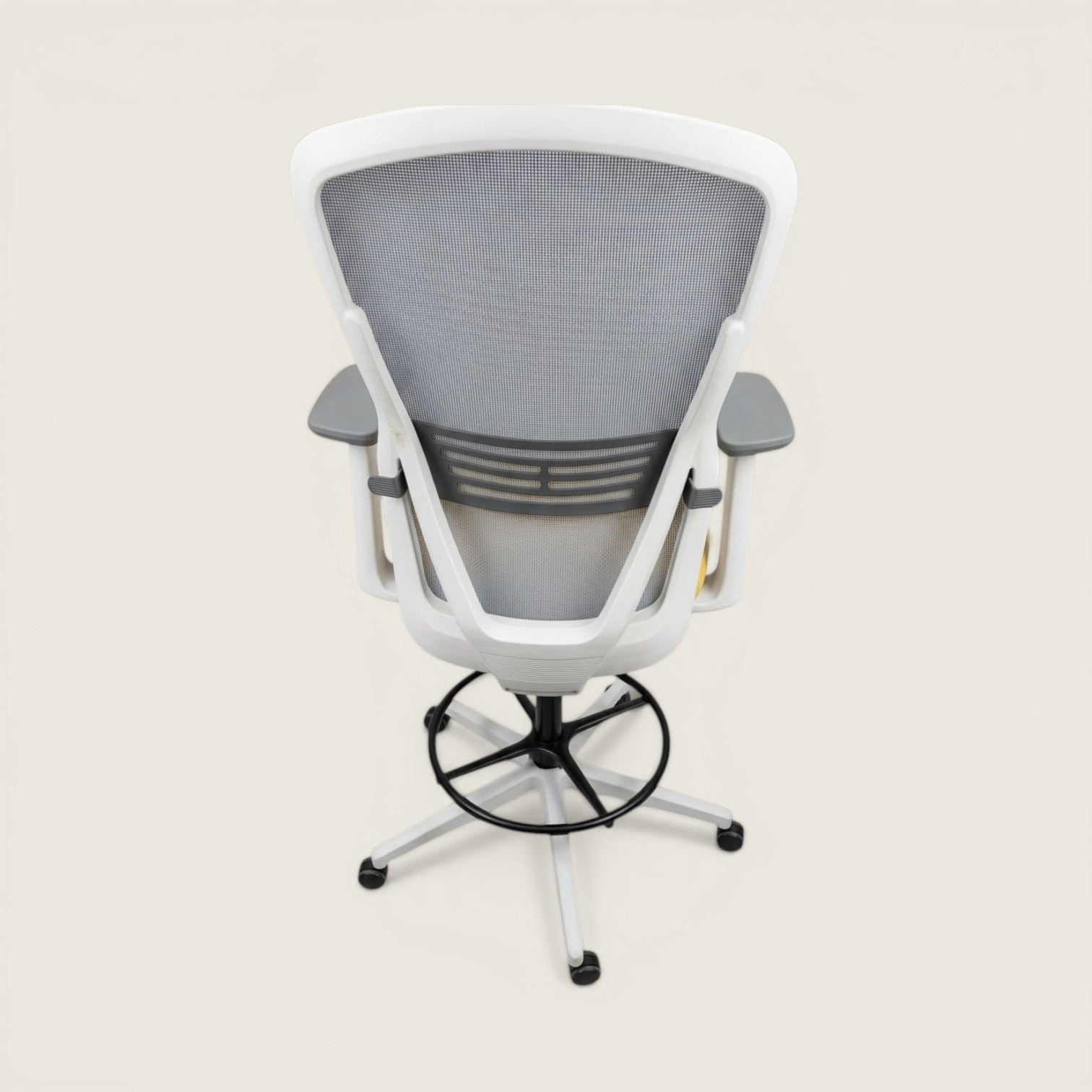 <tc>Senator</tc>Chaise de dessinateur Ousby jaune - Remise à neuf