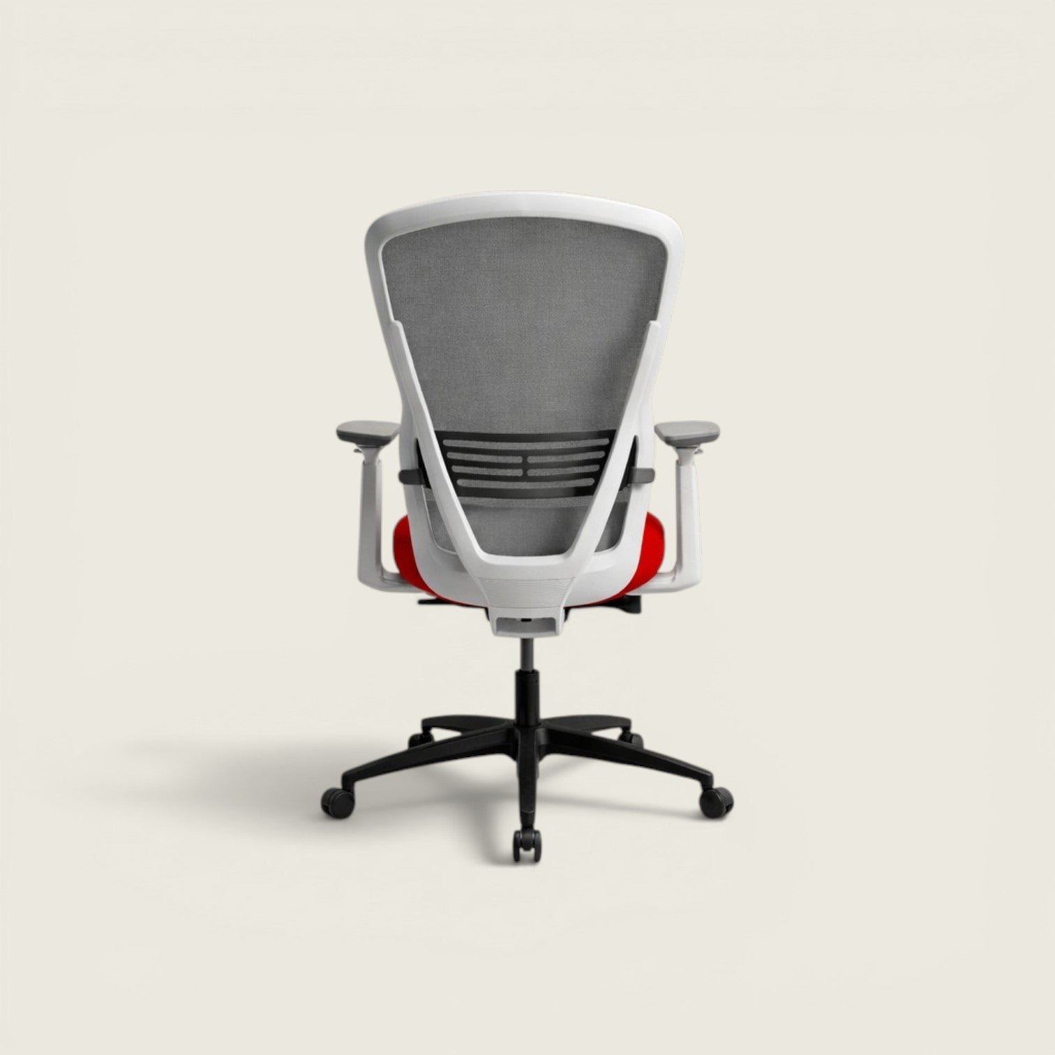 <tc>Senator</tc>Chaise de bureau Ousby rouge - Remis à neuf