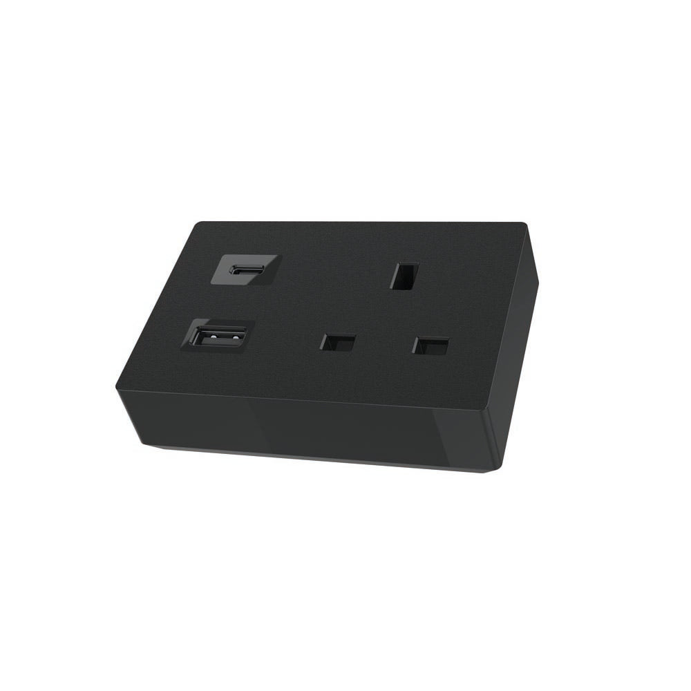 Module de puissance de bureau Nano en noir