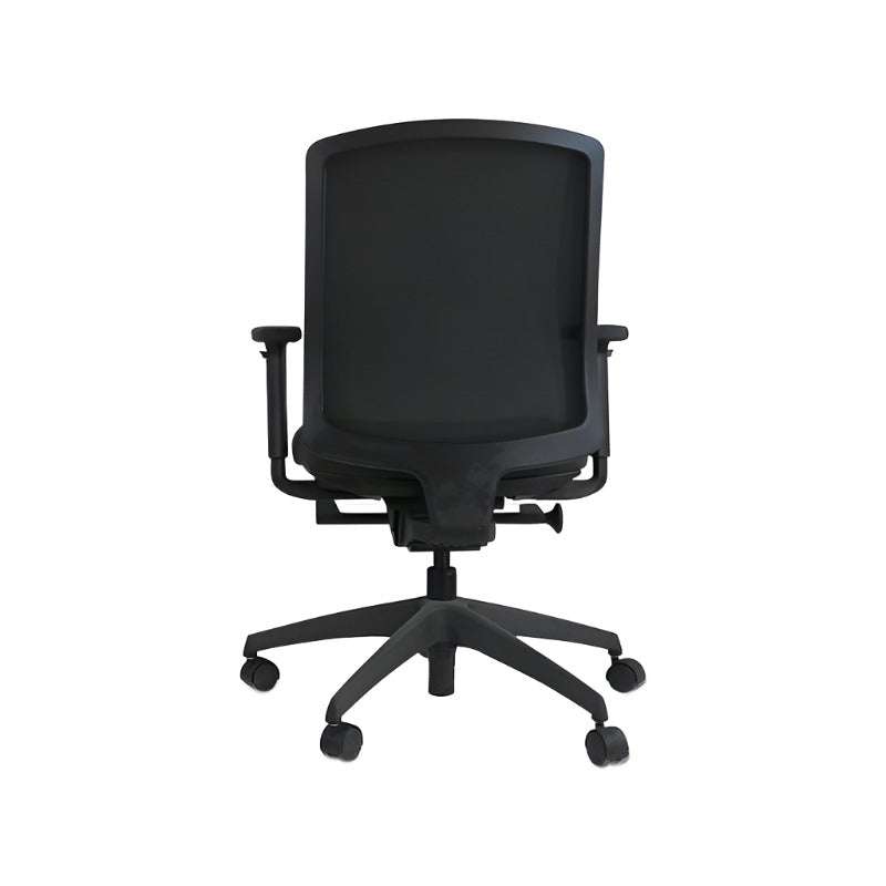 <tc>Steelcase</tc>: Chaise de travail Reply (cadre noir) - Reconditionnée