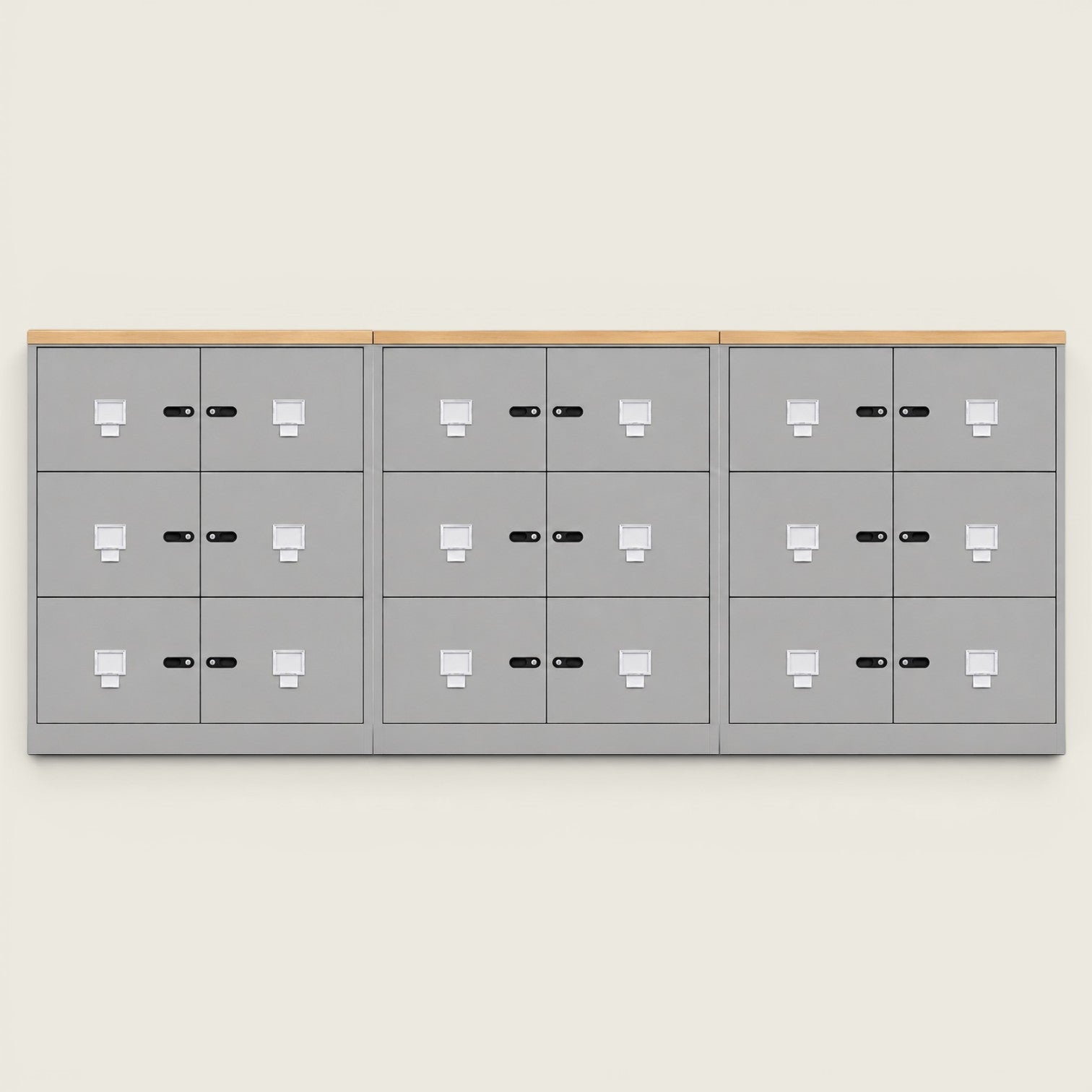 Orangebox : Cabine AFTD à dossier haut bordeaux et gris - Reconditionnée