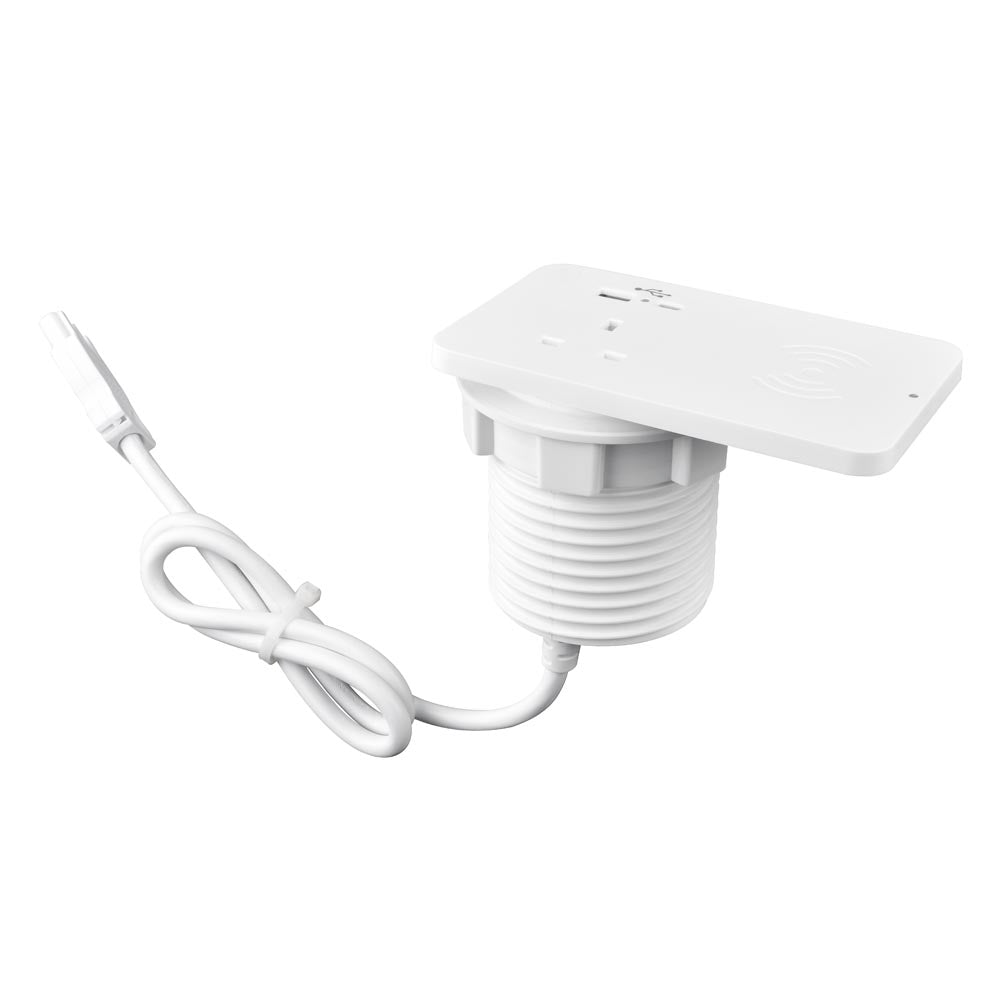 Module de puissance duo à ion rectangulaire en-dek en blanc