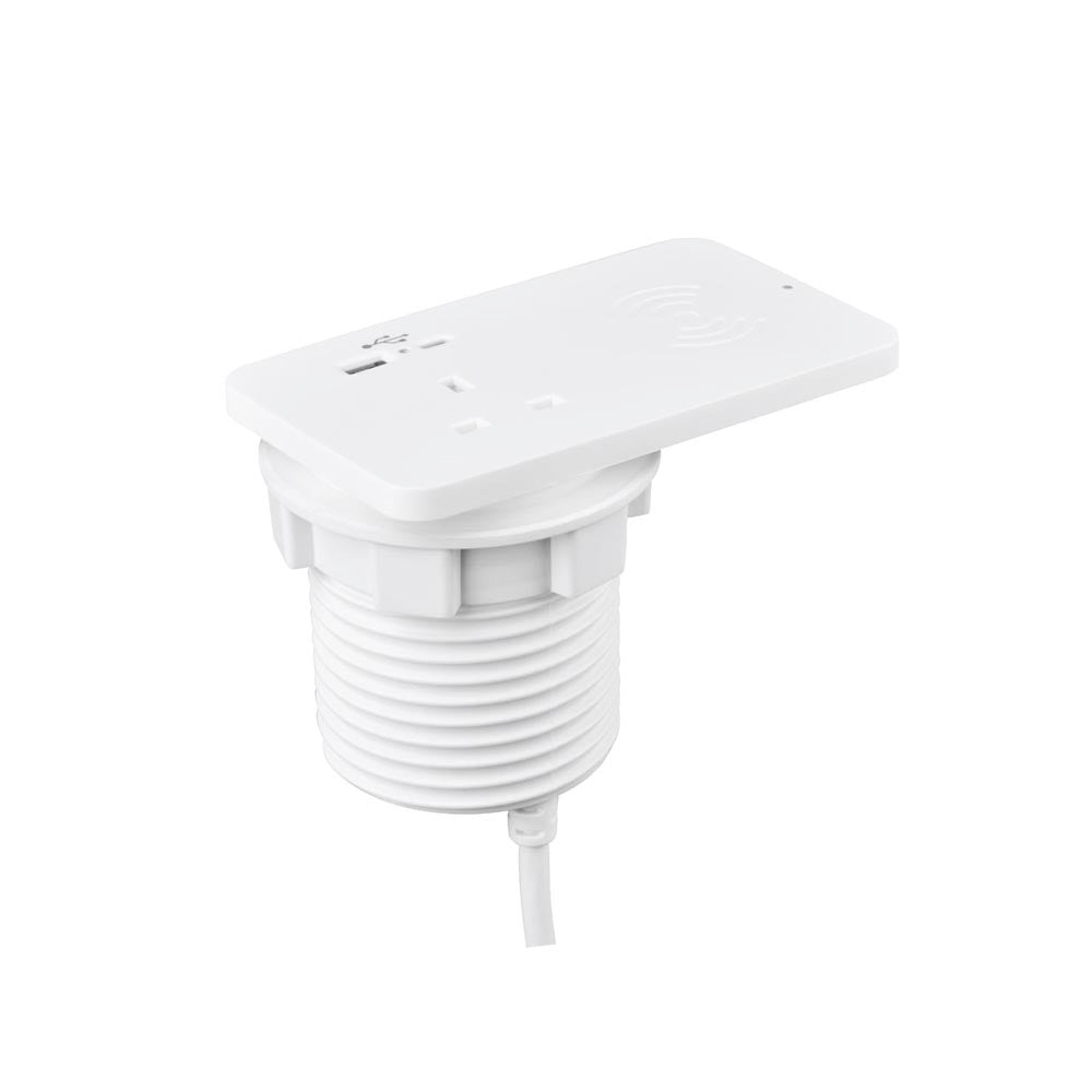 Module de puissance duo à ion rectangulaire en-dek en blanc