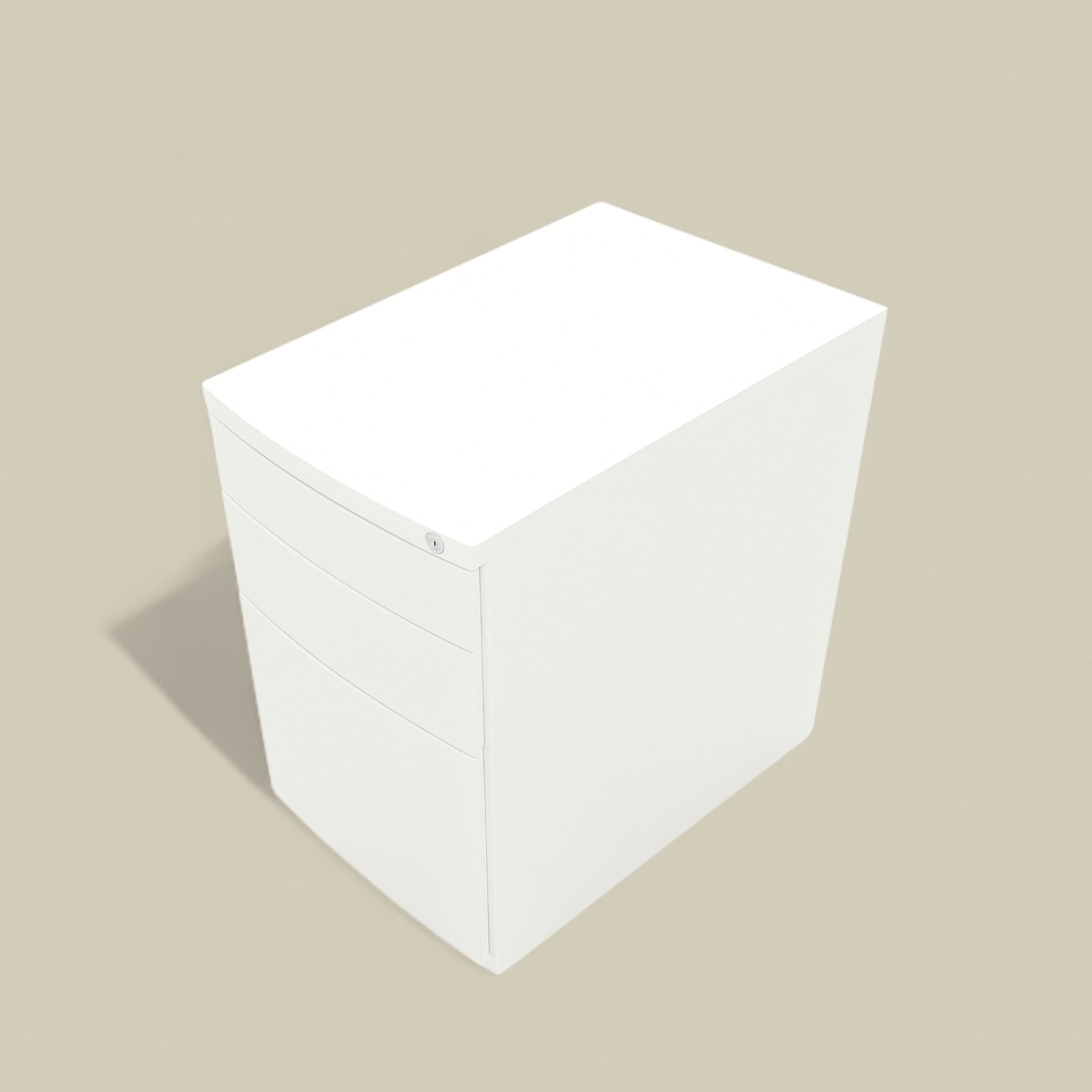 Steelcase: 3 Drawer Mobile slimline Pedestal - Refurbished