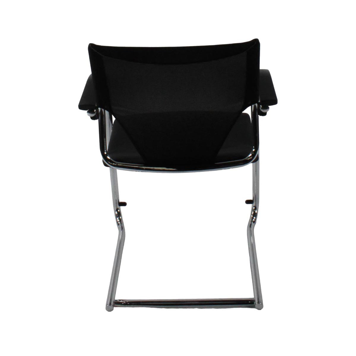 Wilkhahn: 287/81 chaise de cantilever exécutive du modus dans le dos en mesh - rénové