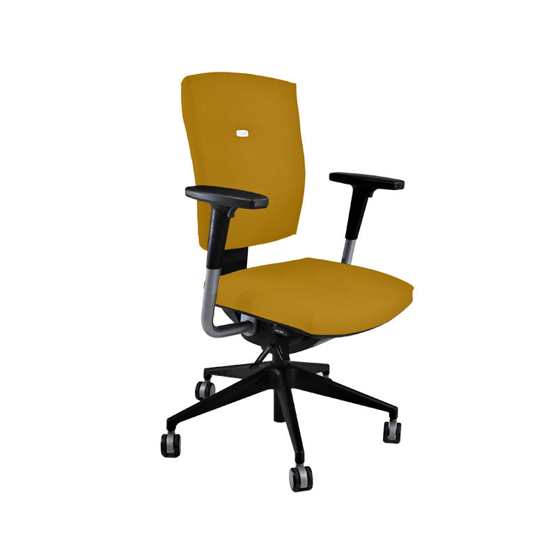 <tc>Senator</tc>: <tc>Sprint</tc> Chaise de bureau en tissu jaune - Reconditionnée