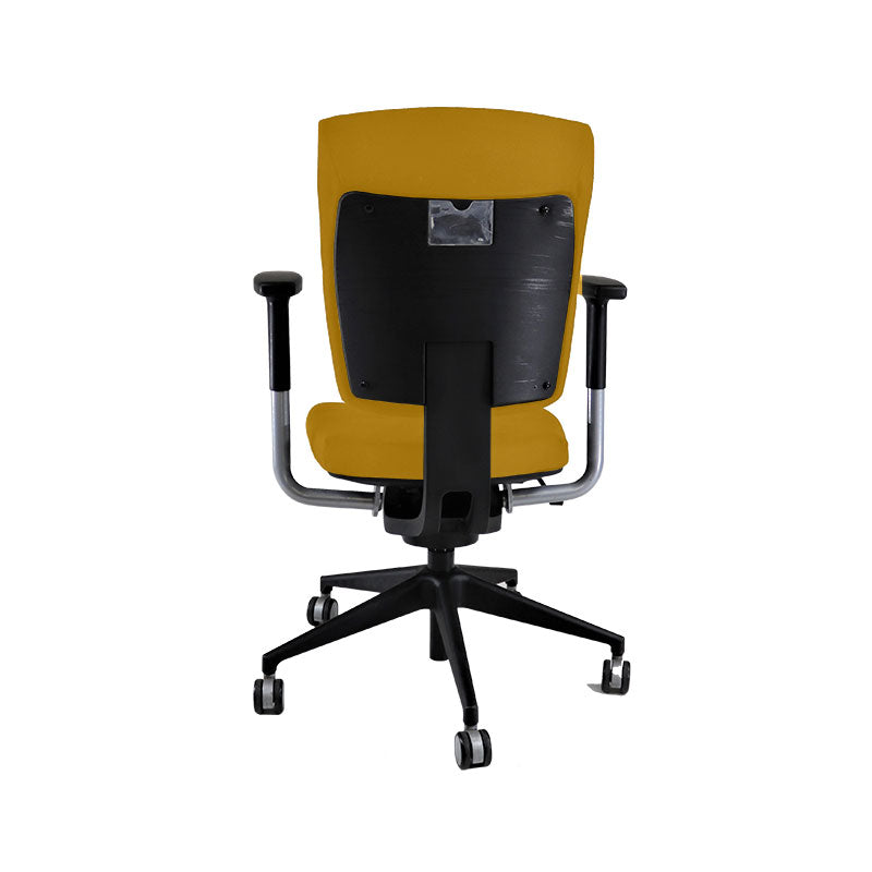 <tc>Senator</tc>: <tc>Sprint</tc> Chaise de bureau en tissu jaune - Reconditionnée