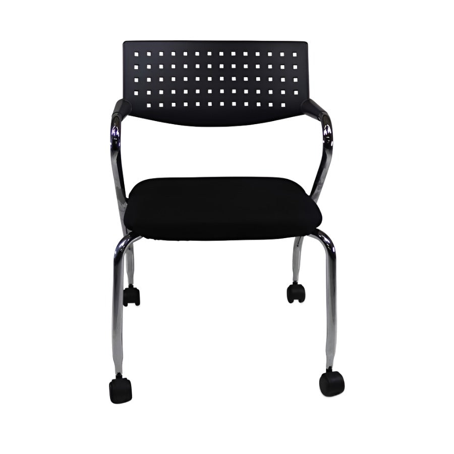 <tc>Vitra</tc>: Chaise de réunion Visaroll - Reconditionnée
