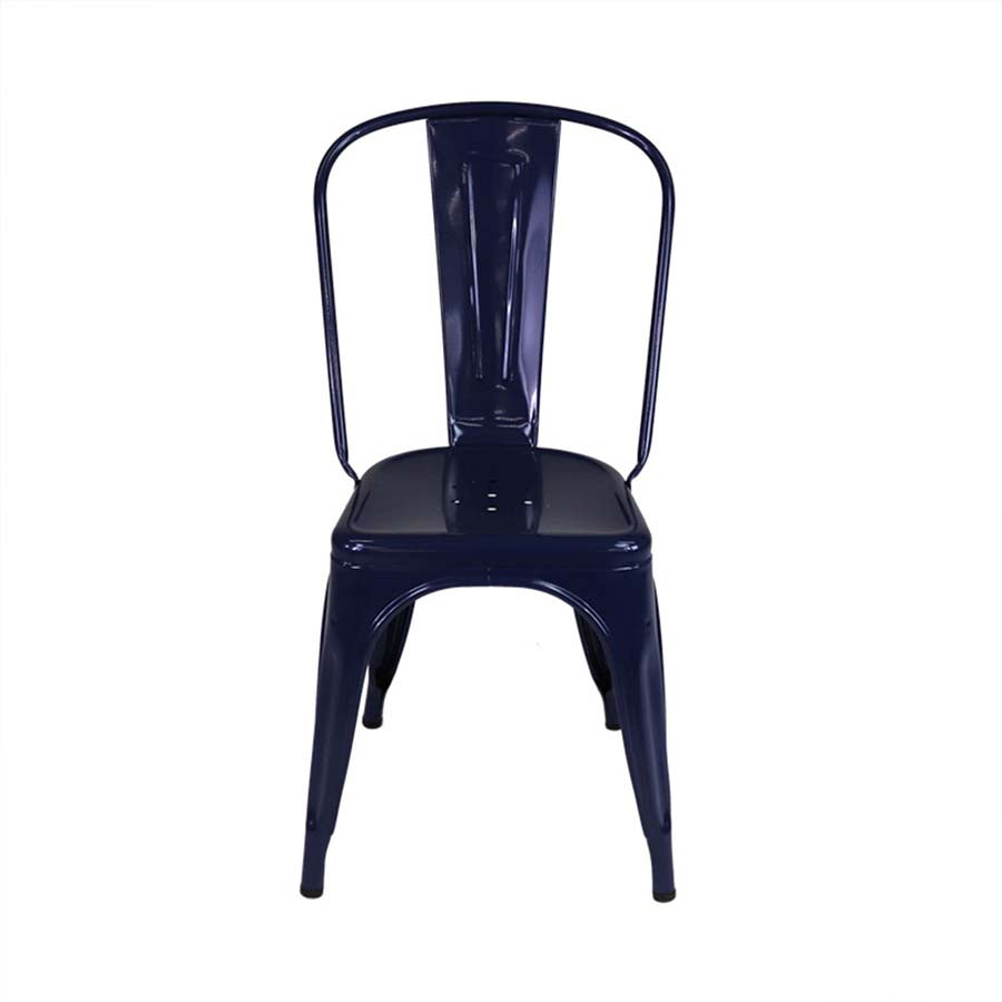 <tc>Tolix</tc>: Chaise de café - Rénovée