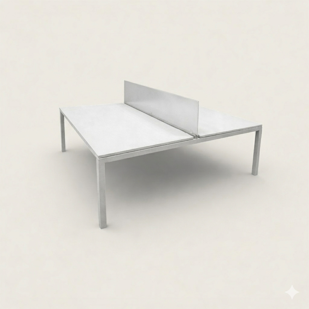 Dynamobel : Bureau Banc 2 Voies 1400 x 1600 - Reconditionné