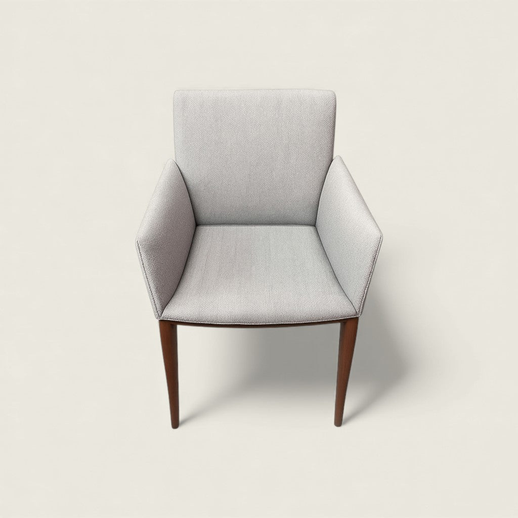 Andreu World: Visitors Light Grey Side Chair - Refurbished