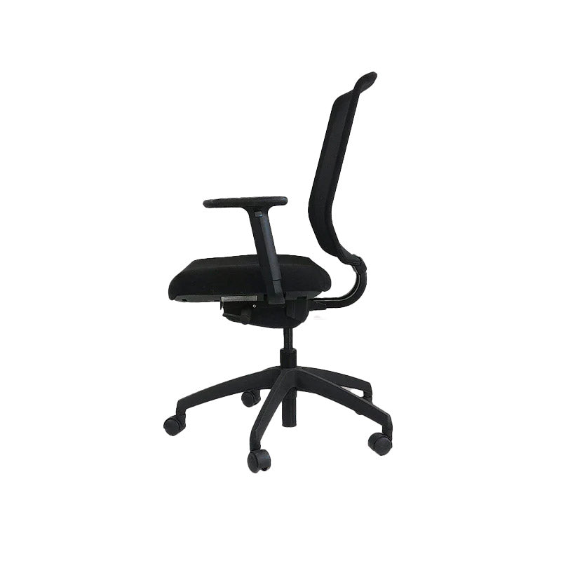 Connexion : MY Task Chair en Tissu Noir - Reconditionné