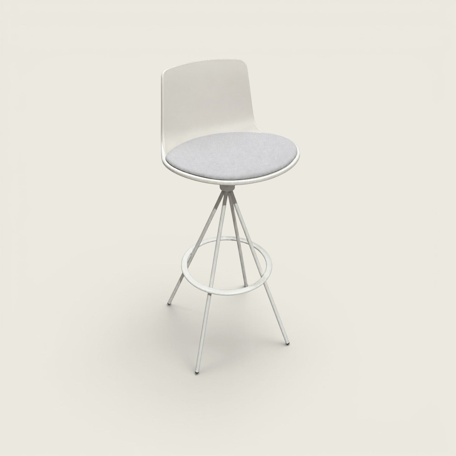 <tc>Tolix</tc>: Tabouret de bar - Remis à neuf
