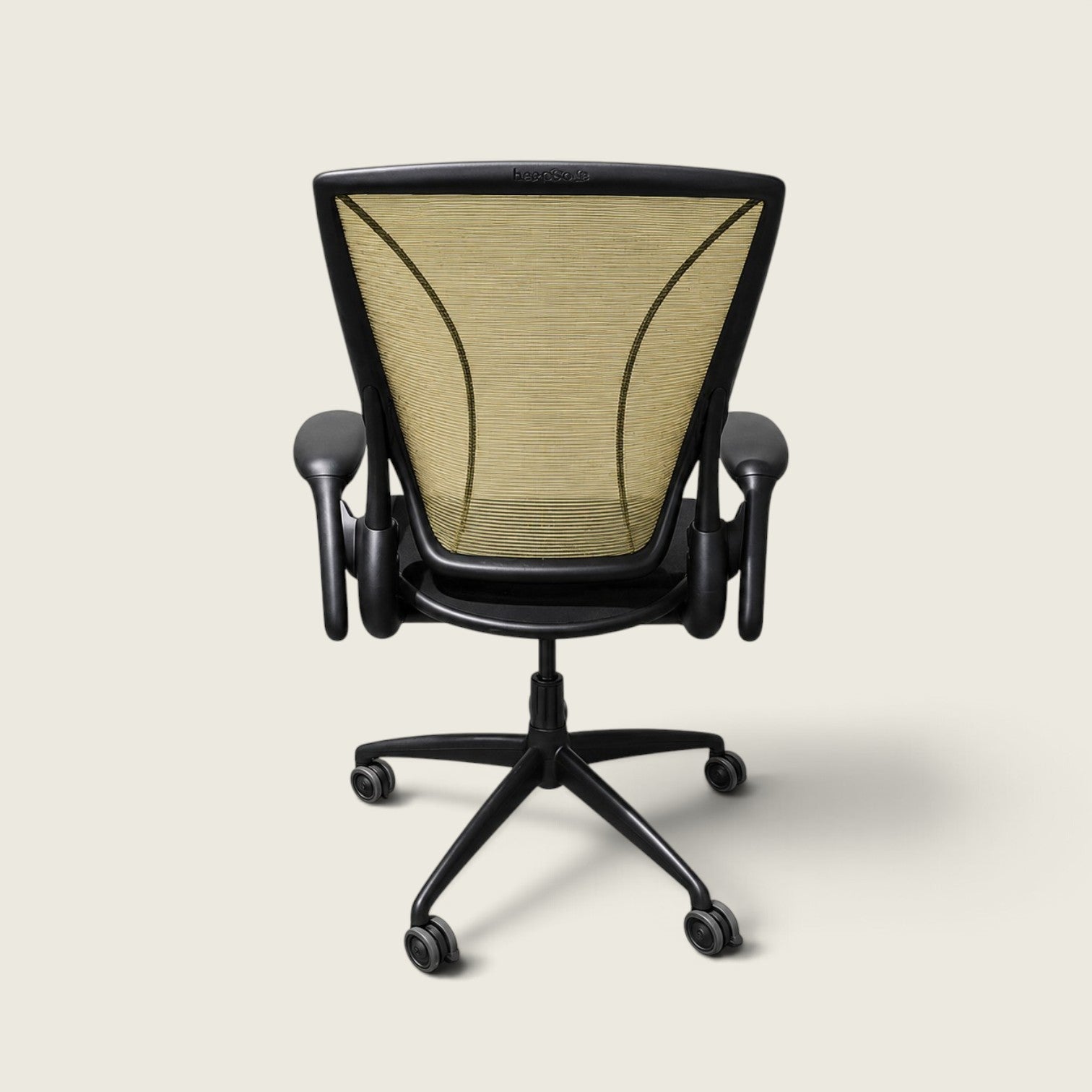 Humanscale: Diffrient World Task Chair in Yellow Mesh - Refurbished