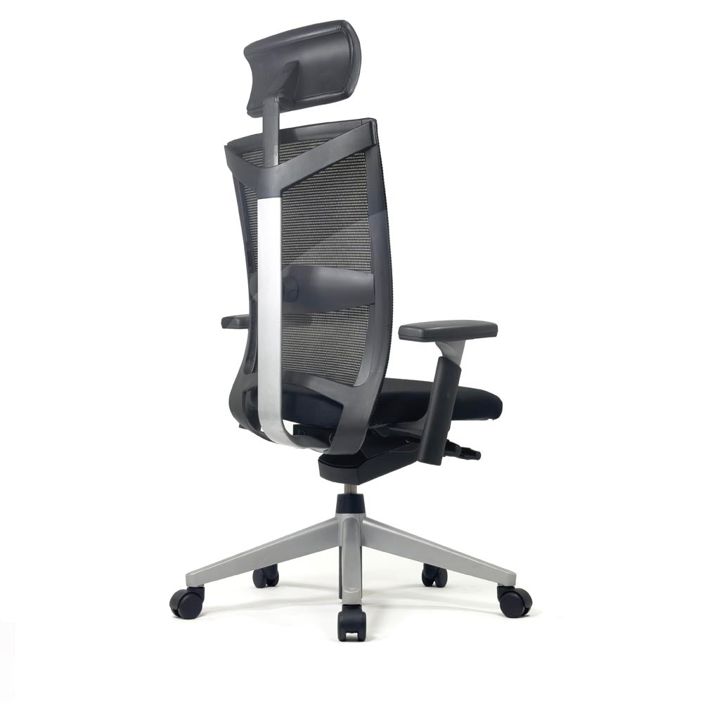 <tc>Haworth</tc>: Chaise de bureau Comforto 88 en tissu noir - Reconditionnée