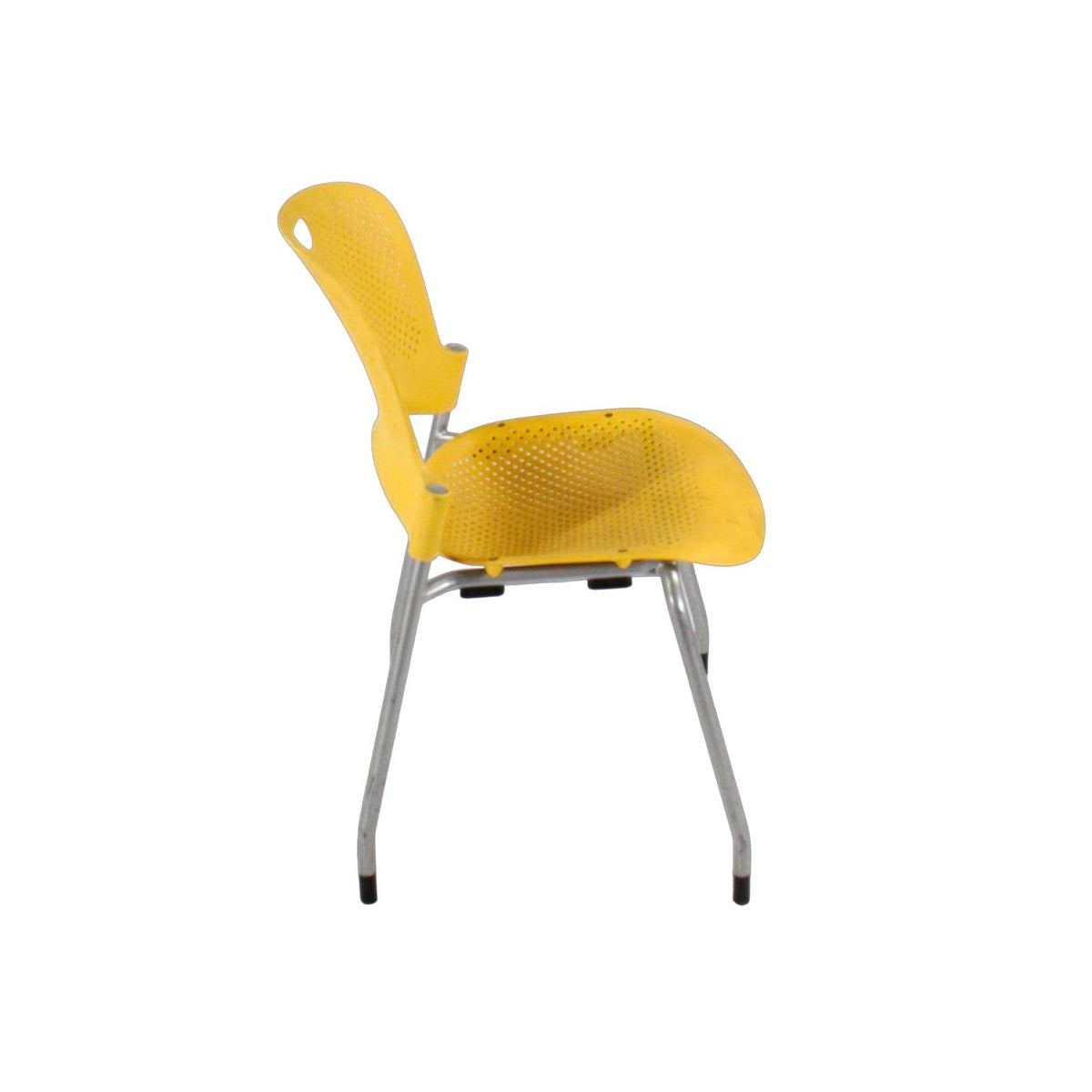 Herman Miller : Chaise Caper en Jaune - Remis à Neuf