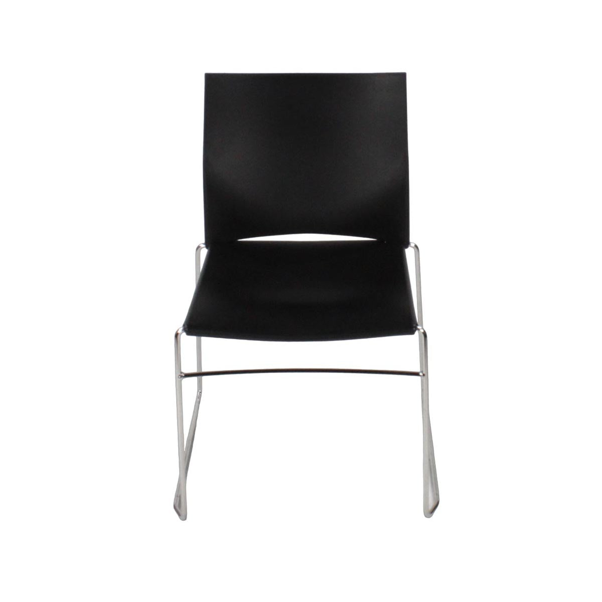 Herman Miller: Pronta Stacking Chair in Black - Refurbished